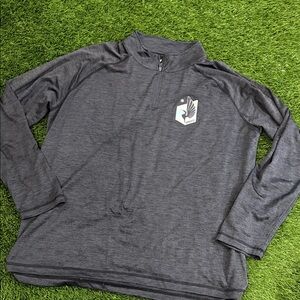 Fanatics MNUFC - Minnesota United Soccer - 1/4 Zip Lightweight Pullover